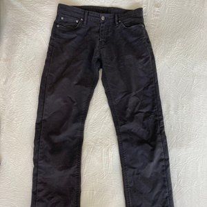 Men's Slim fit Black Levis 501